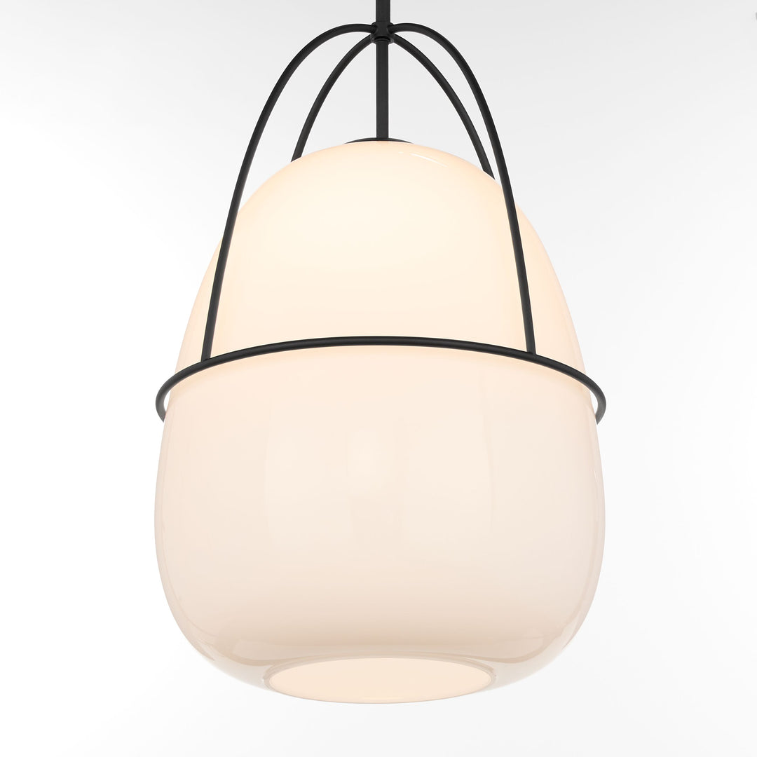 PULAGIA 16" Pendant - Matte Black
