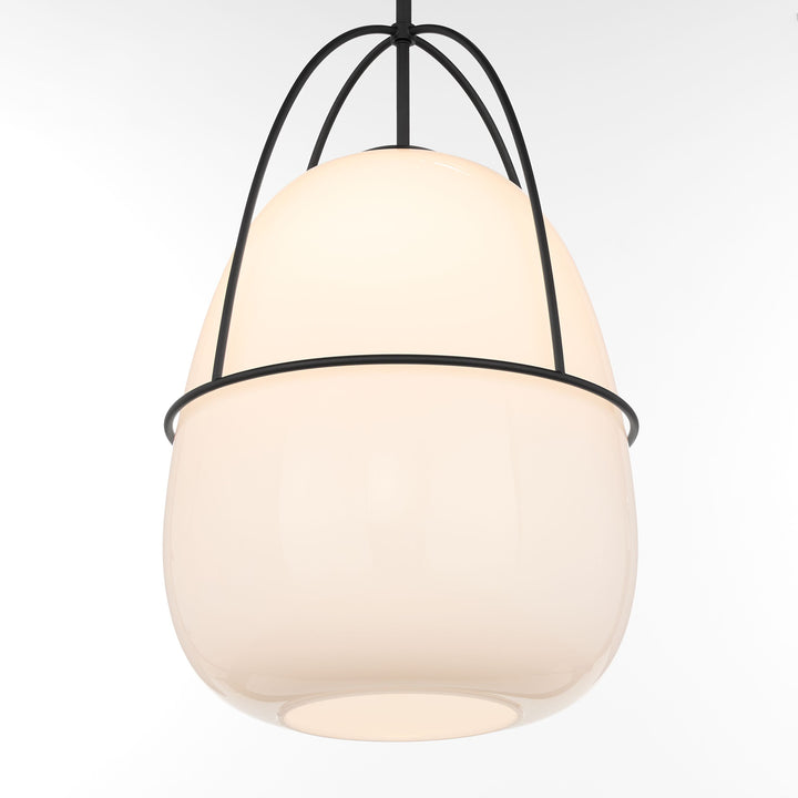 PULAGIA 16" Pendant - Matte Black