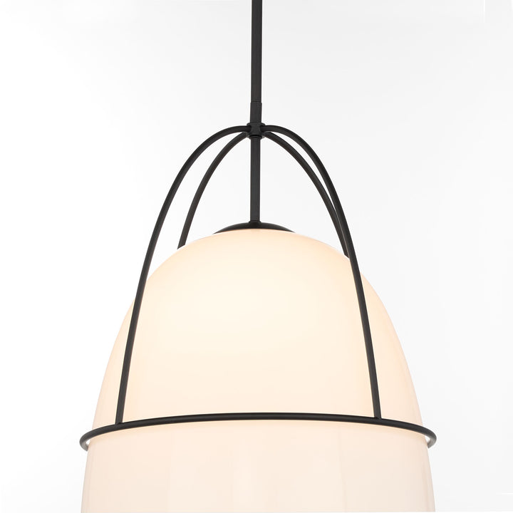 PULAGIA 16" Pendant - Matte Black