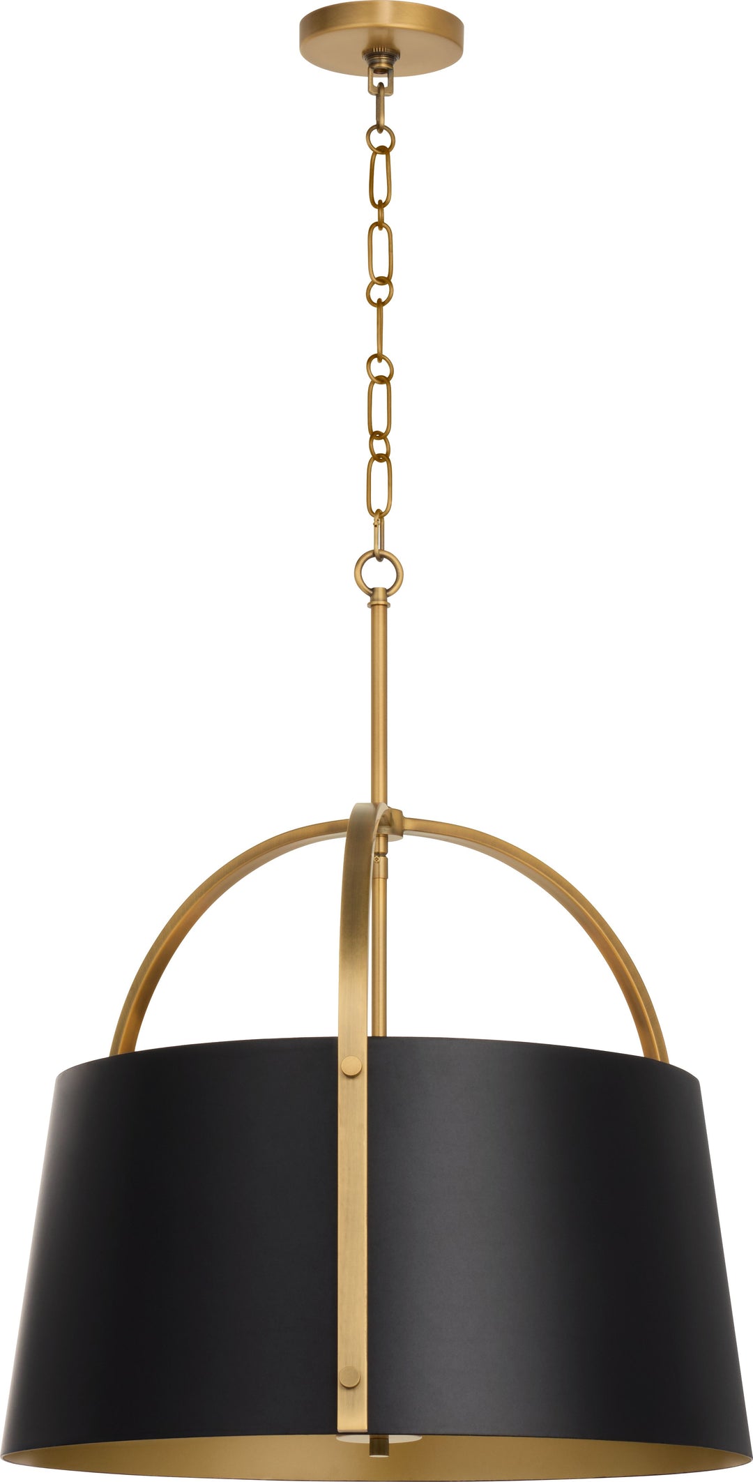 DOMINGO 4 Light Pendant  - Brushed Brass