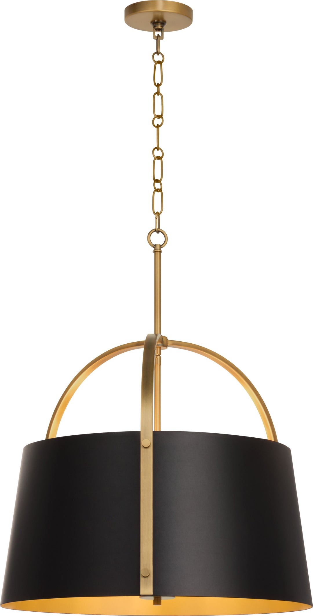 DOMINGO 4 Light Pendant  - Brushed Brass