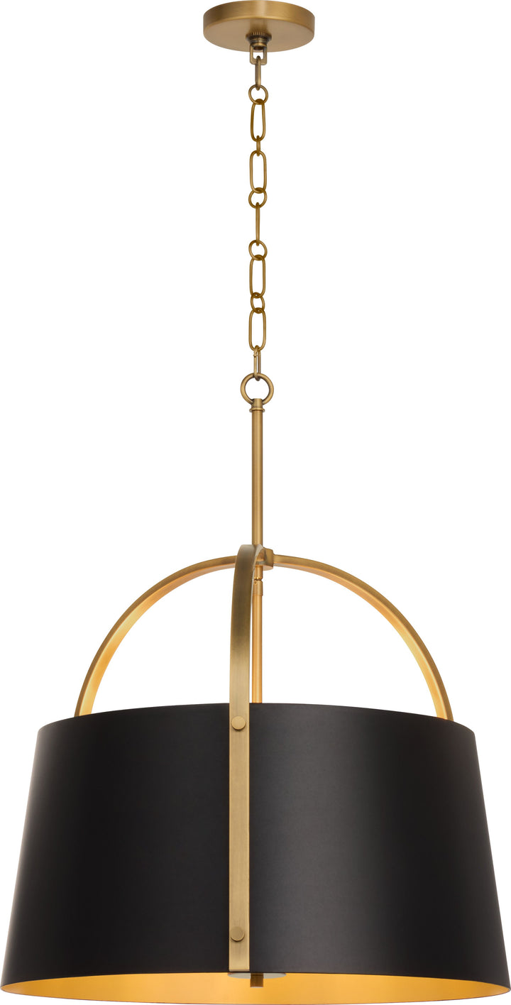 DOMINGO 4 Light Pendant  - Brushed Brass