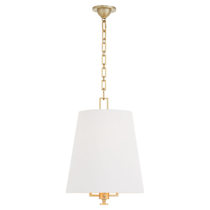 KARNES 15" 3-Light Pendant - Aged Brass