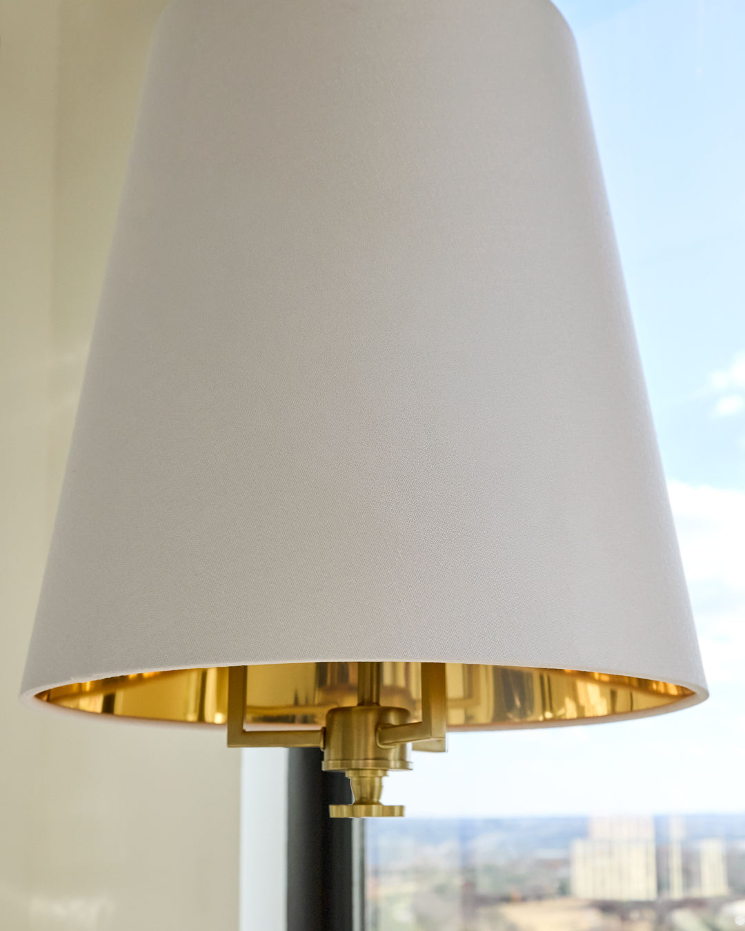 KARNES 15" 3-Light Pendant - Aged Brass