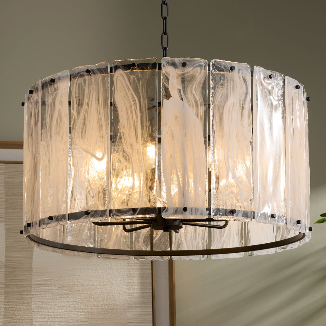 PRESTIGE 8 Light Pendant - Matte Black