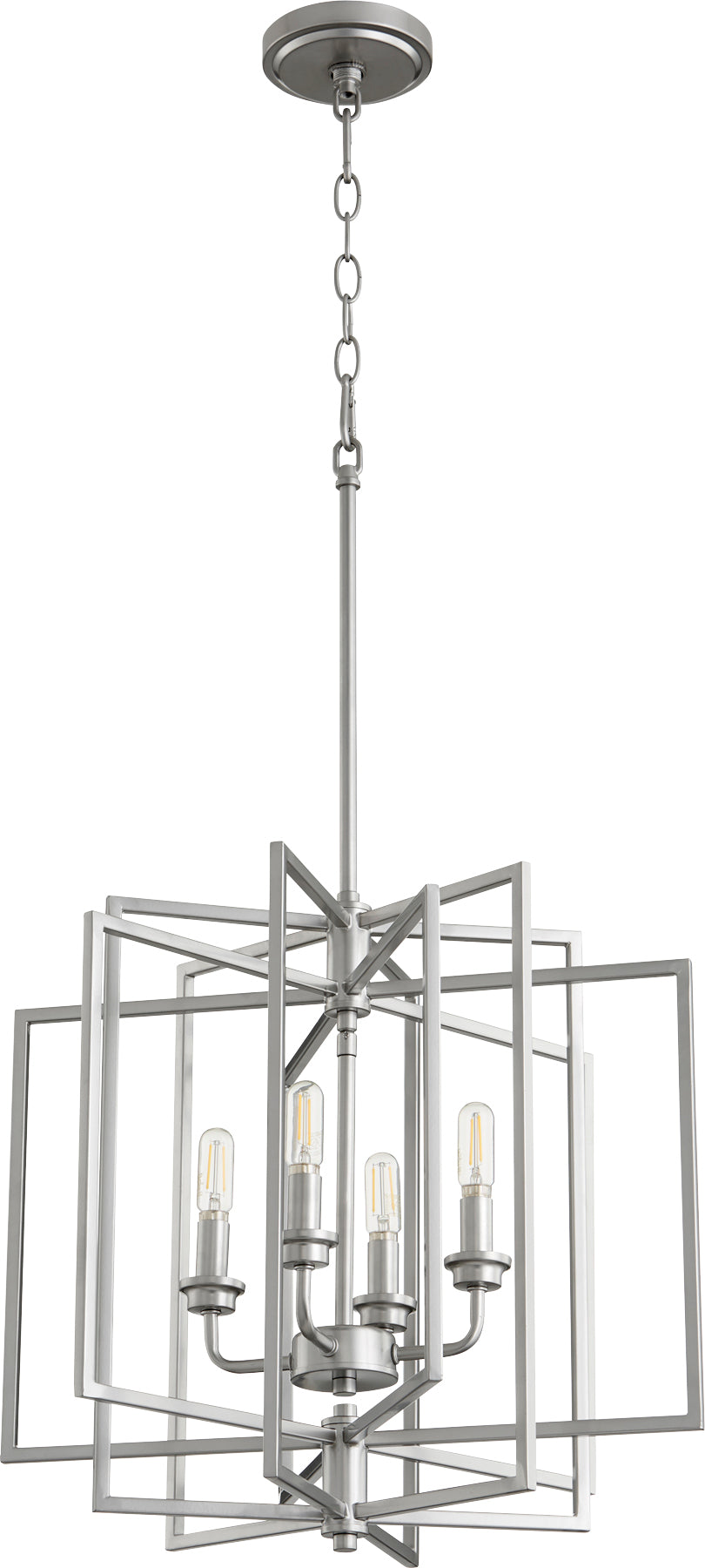 HAMMOND 4 Light Pendant - Classic Nickel