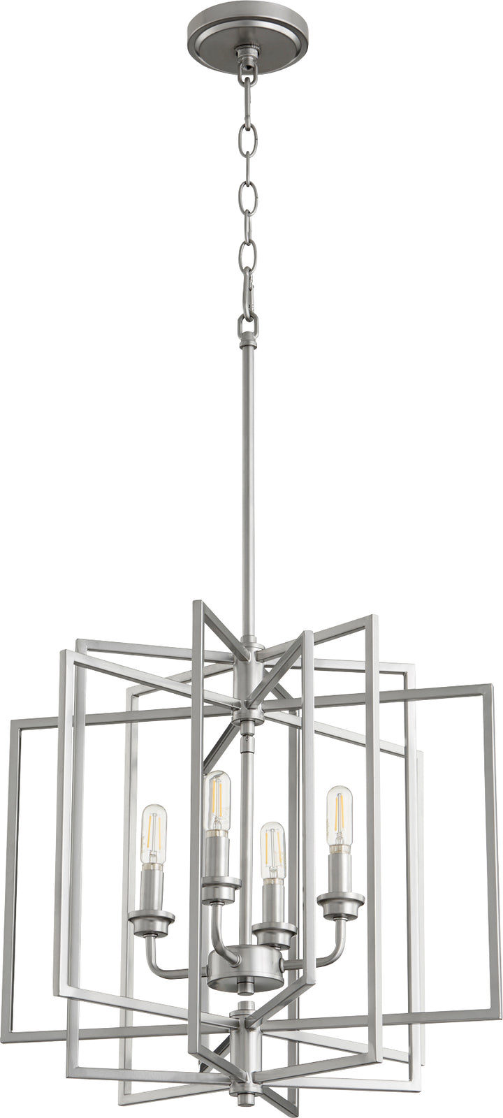 HAMMOND 4 Light Pendant - Classic Nickel