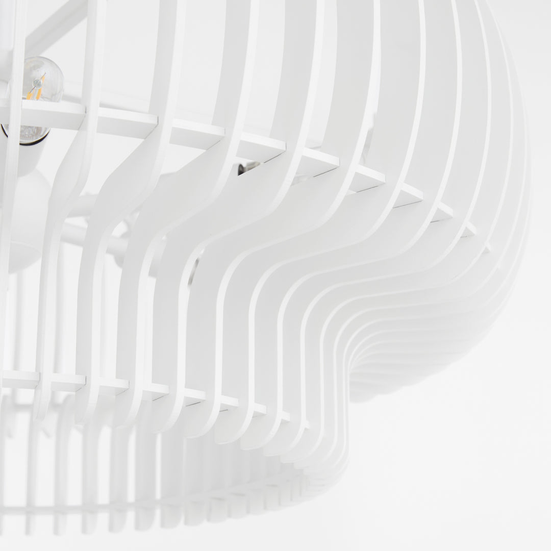 HARRELSON 6-Light Pendant - Studio White