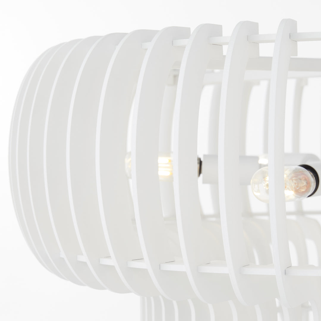 HARRELSON 6-Light Pendant - Studio White