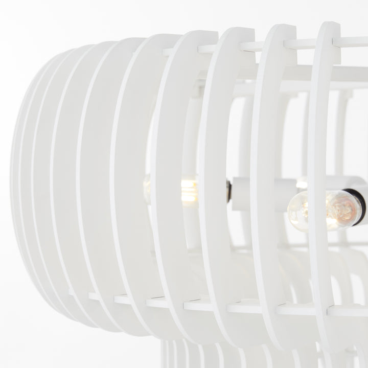 HARRELSON 6-Light Pendant - Studio White