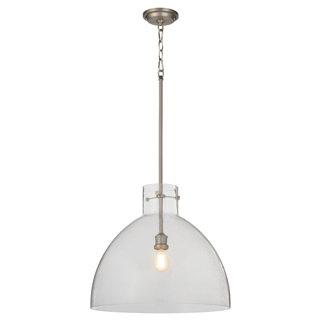 Satin Nickel Transitional Pendant