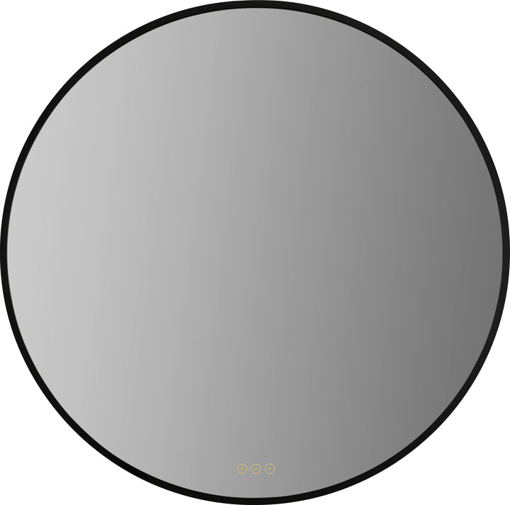 Soleil 36" LED Mirror- Matte Black