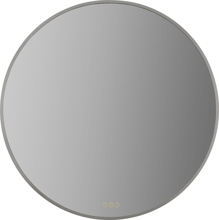 Soleil 36" LED Mirror- Satin Nickel