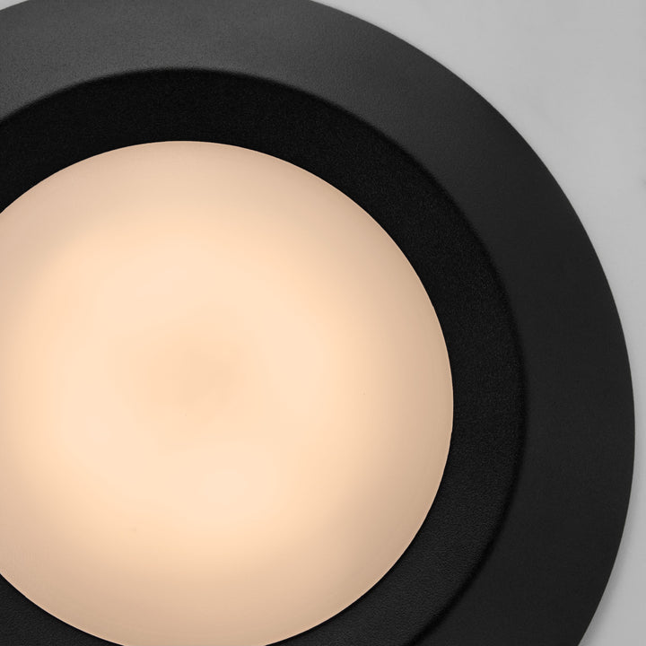 LED Disk 5CCT 7.25" - Matte Black