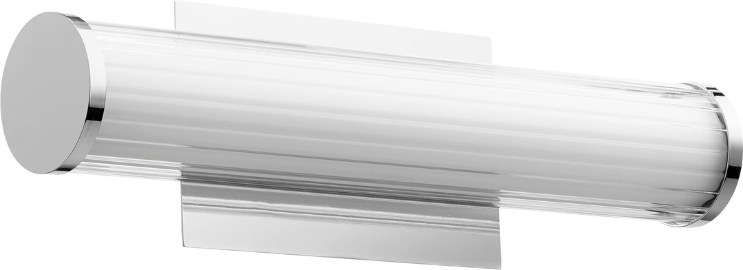 Led 18" Gl/Acr Vanity - Polished Nickel
