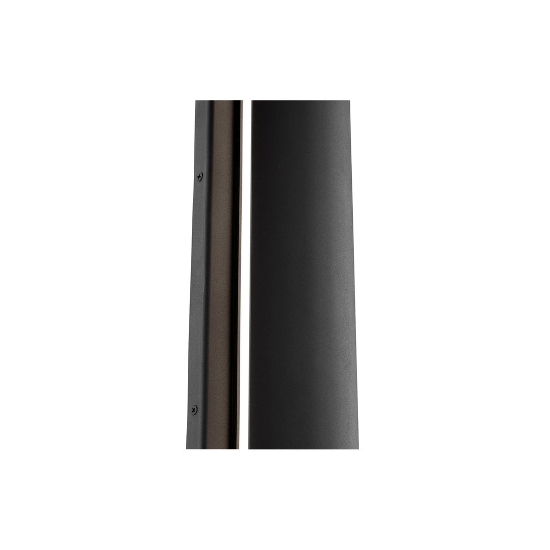 Artemis 24" 2-Light Black Outdoor Wall Light | Marine/Coastal Grade