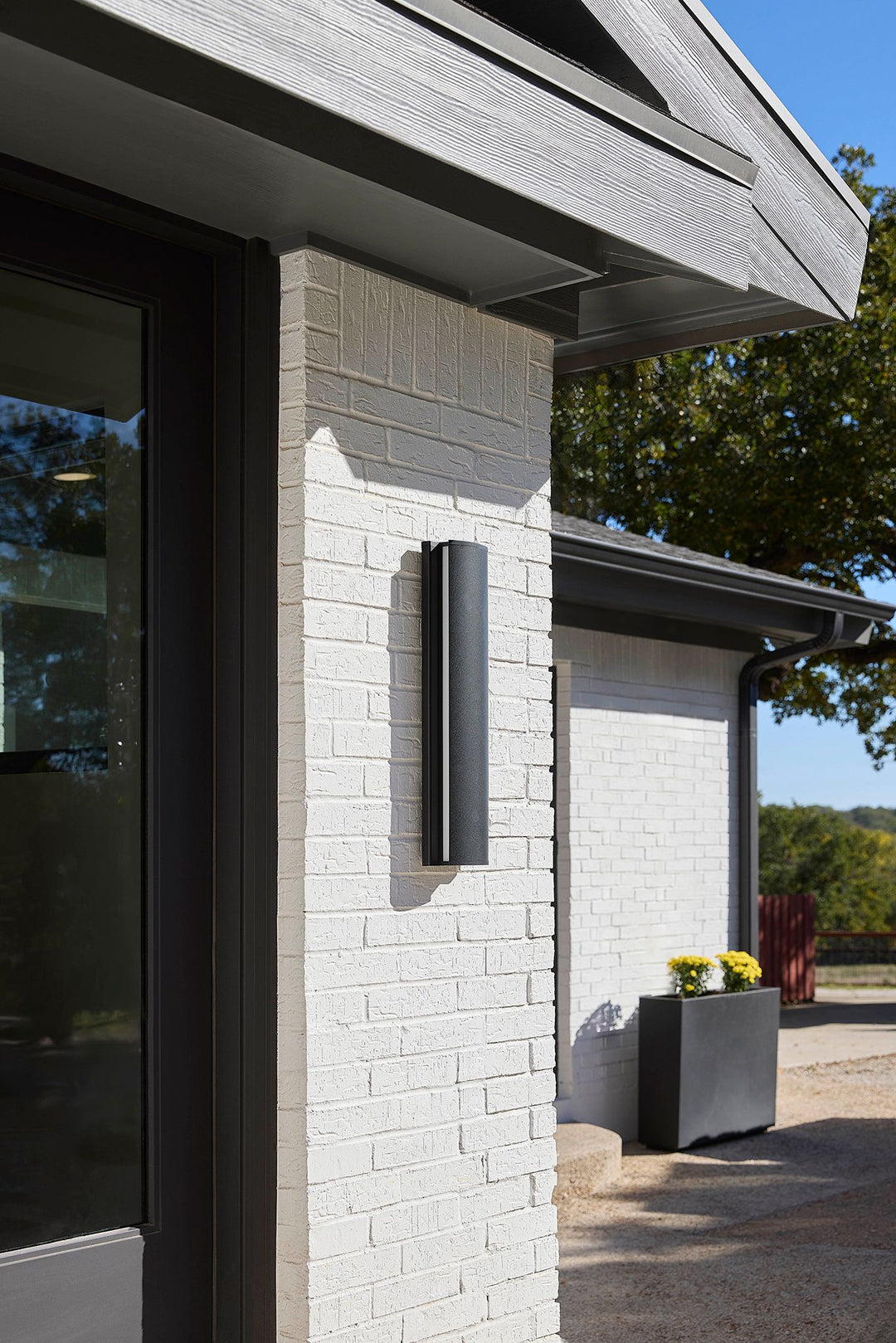 Artemis 24" 2-Light Black Outdoor Wall Light | Marine/Coastal Grade