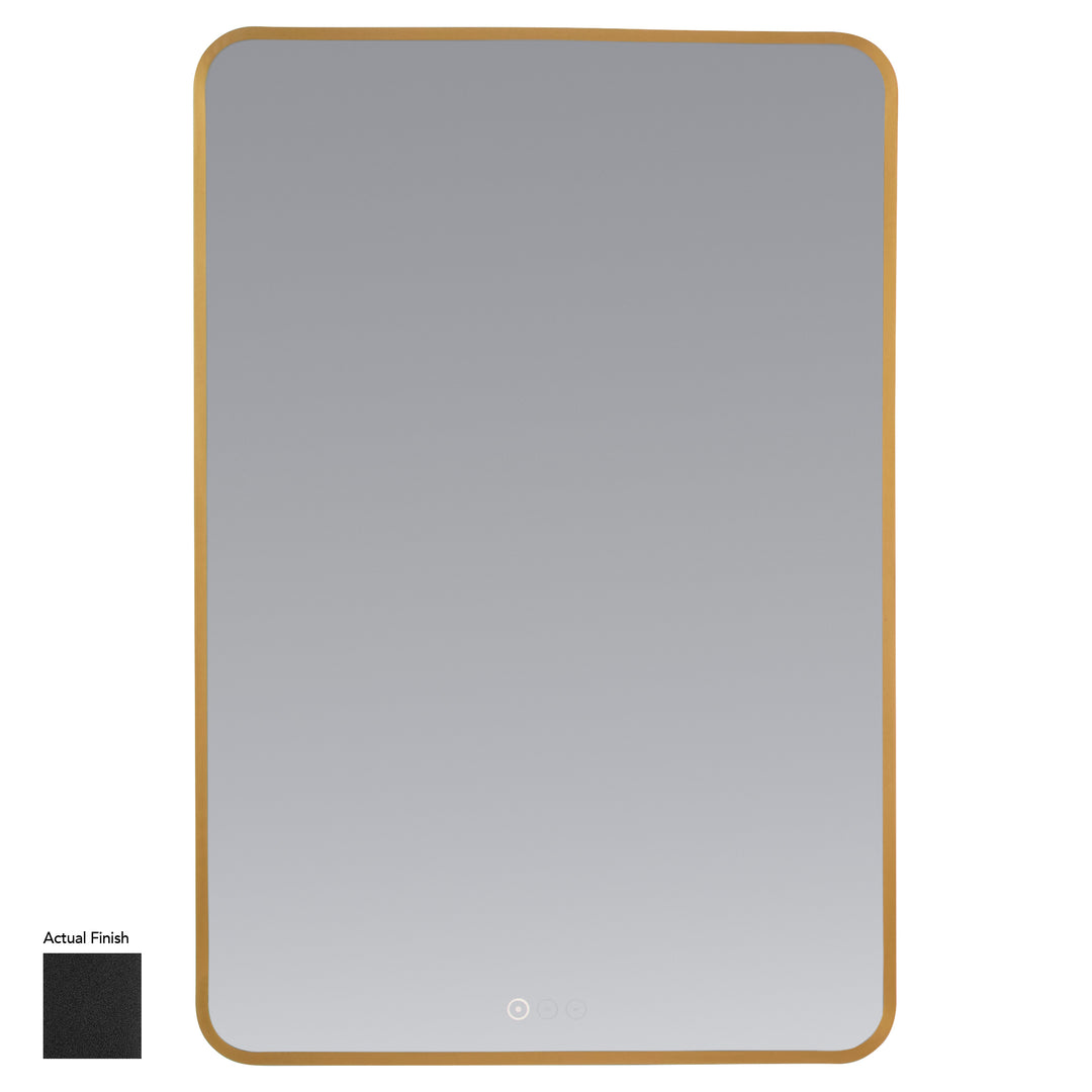 Aero 24'”X36“ LED Mirror- Matte Black