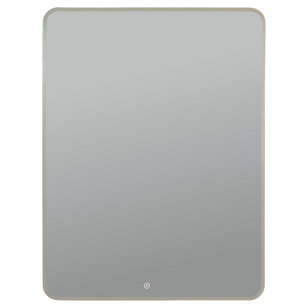 Aero 30'”X40“ LED Mirror- Satin Nickel