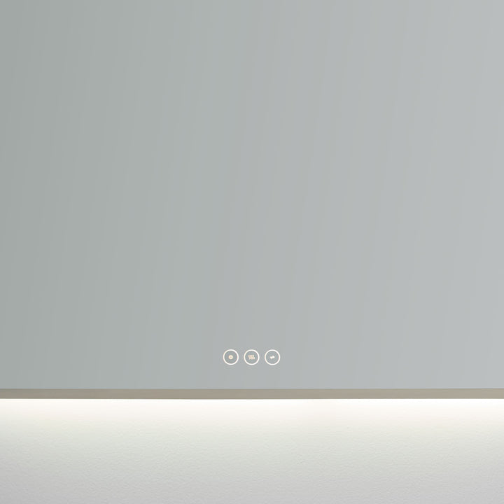 Aero 30'”X40“ LED Mirror- Satin Nickel