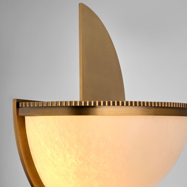 PALU 5CCT LED Sconce - Brushed Brass