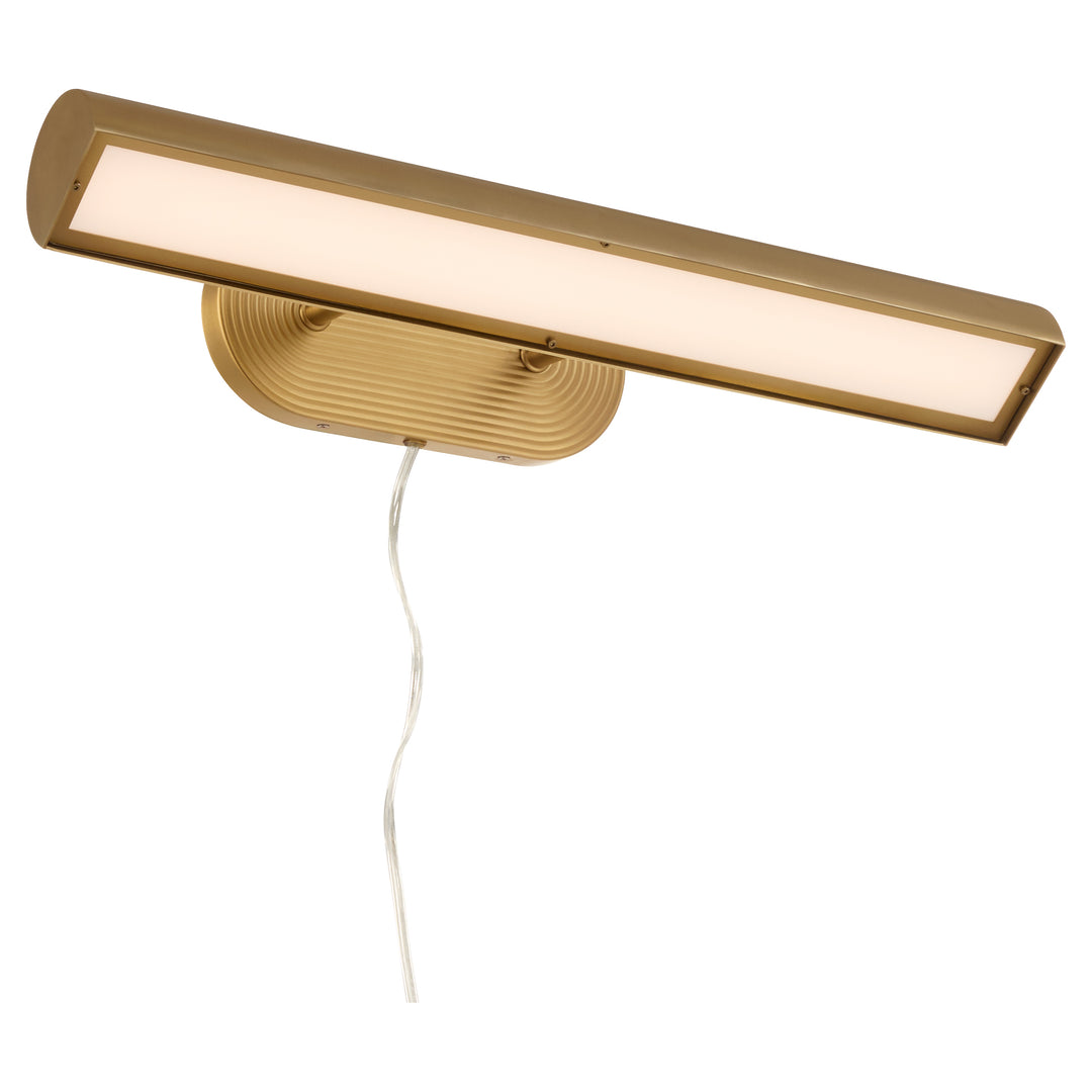 Belinder 5CCT LED Picture Light  - Aged Bras
