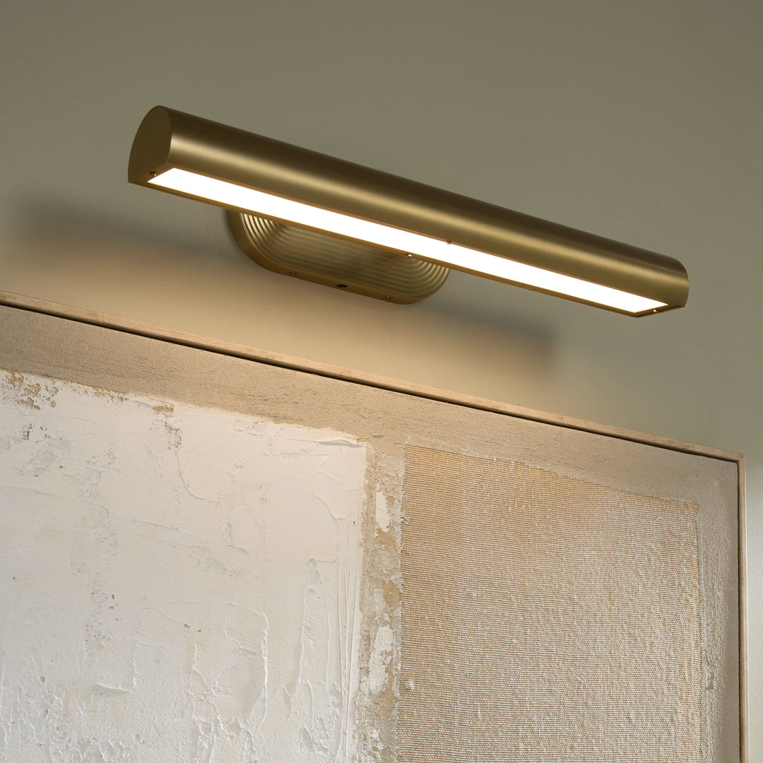 Belinder 5CCT LED Picture Light  - Aged Brass