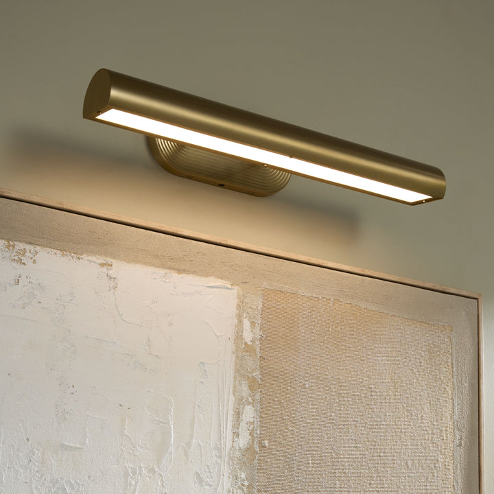 Belinder 5CCT LED Picture Light  - Aged Brass