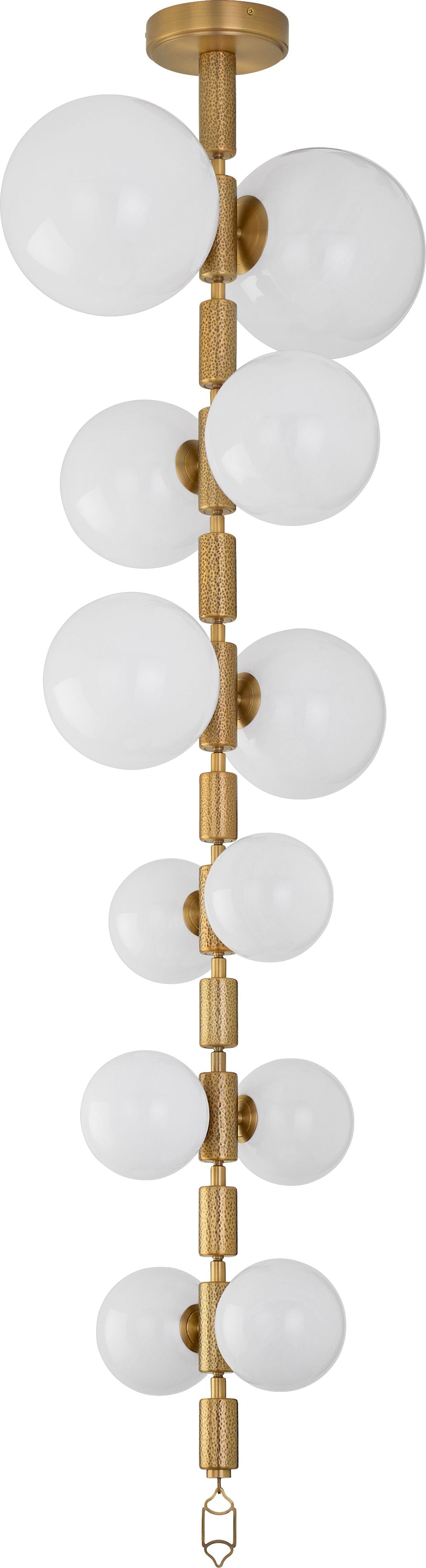 REDONDA 12 Light 5CCT LED Pendant - Brushed Brass