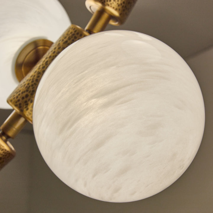 REDONDA 12 Light 5CCT LED Pendant - Brushed Brass