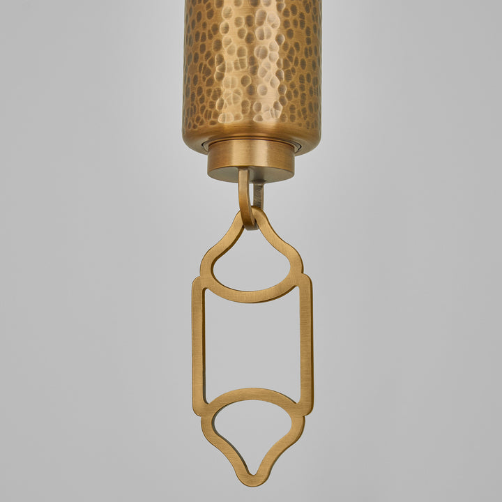 REDONDA 12 Light 5CCT LED Pendant - Brushed Brass
