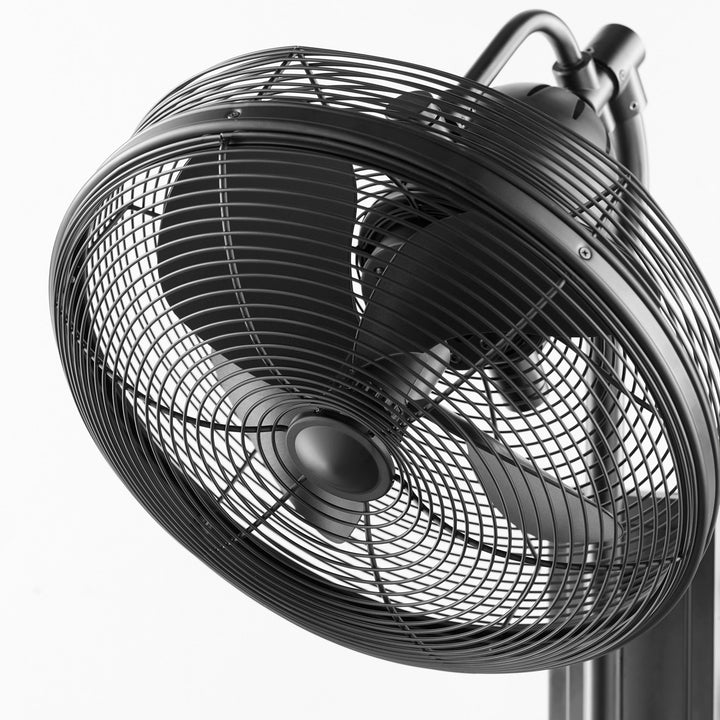 VERANDA 4 Blade Wall Fan - Matte Black