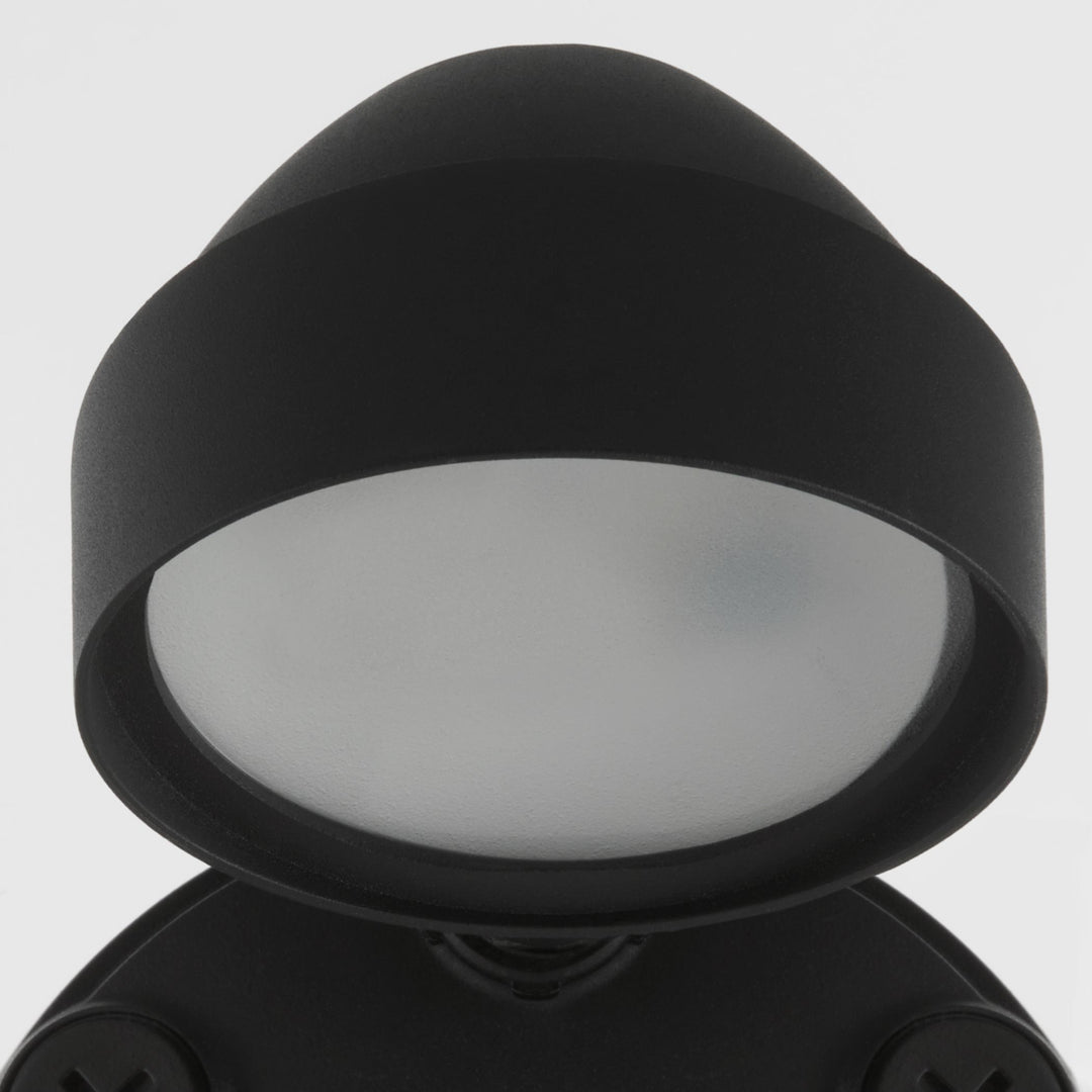 Single 11W LED Flood Light - Matte Black