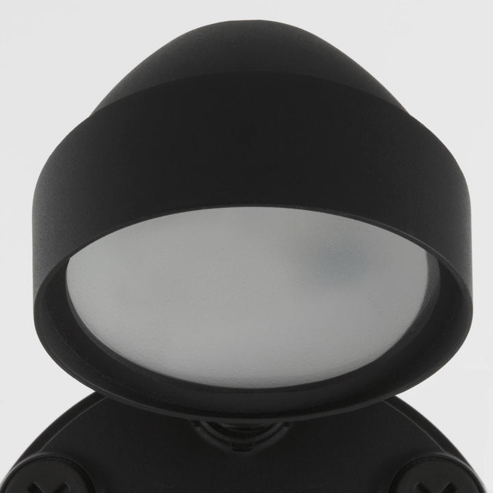 Single 11W LED Flood Light - Matte Black