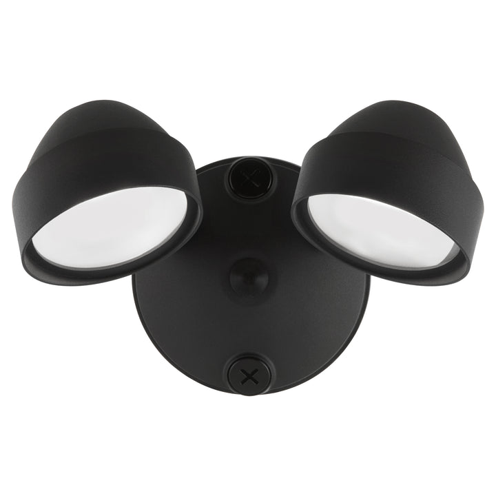 Double 22W LED Flood Light - Matte Black