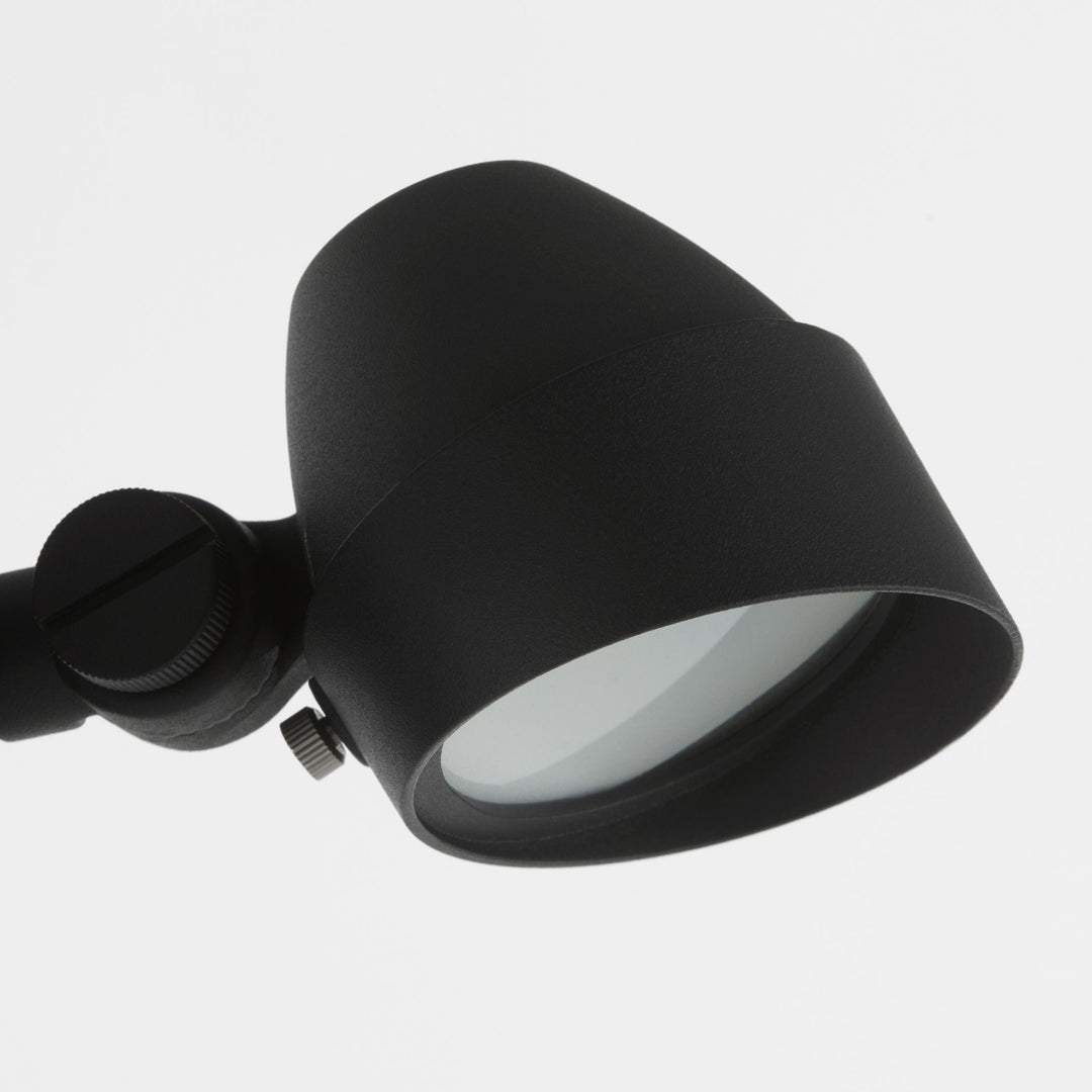 Double 22W LED Flood Light - Matte Black