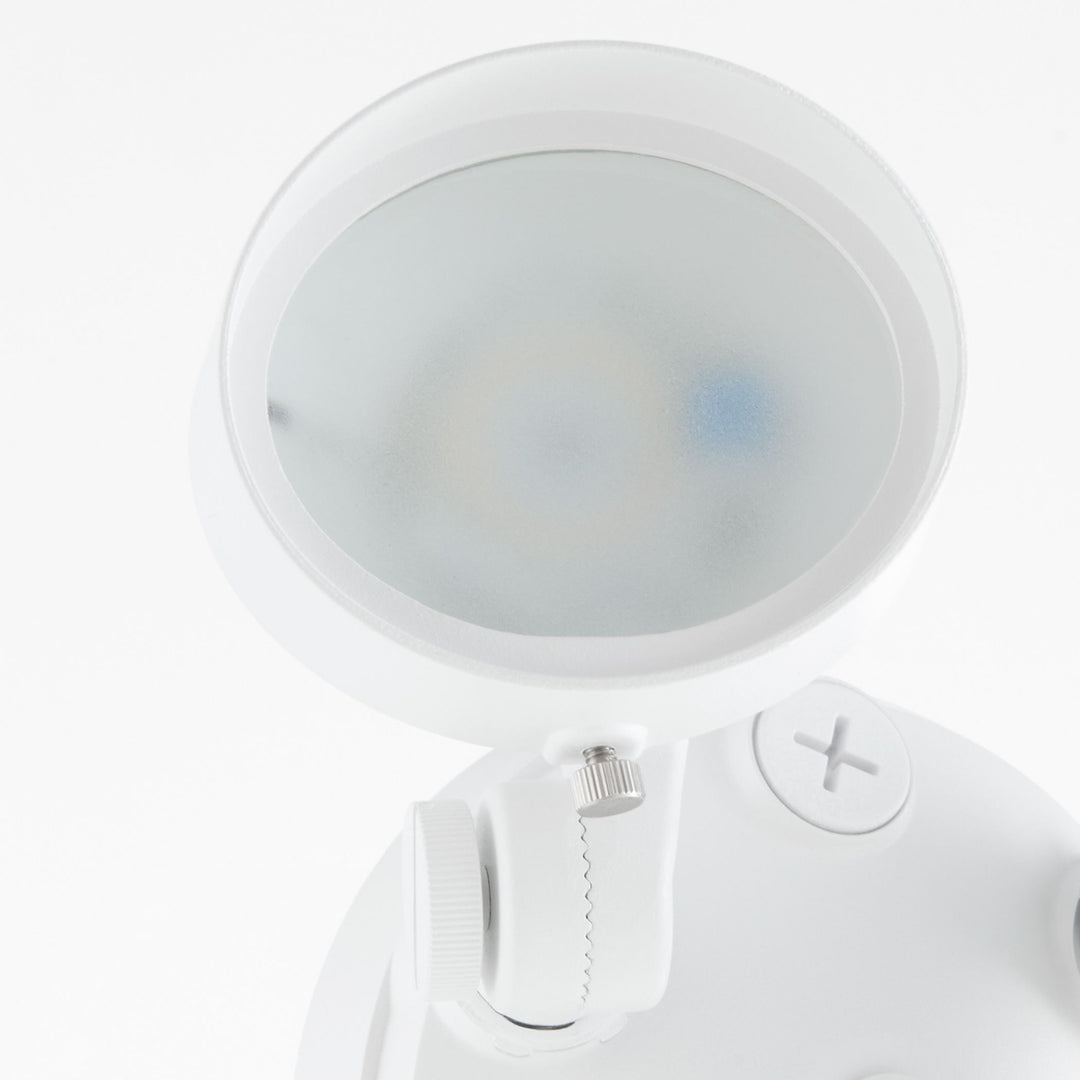 Double 22W LED Flood Light - Studio White