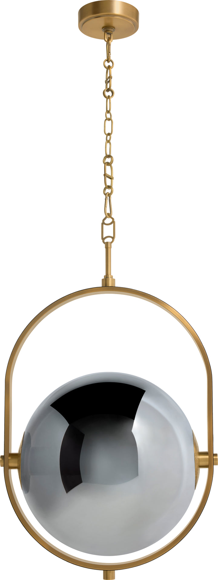 LAGOS 5CCT LED Pendant - Brushed Brass