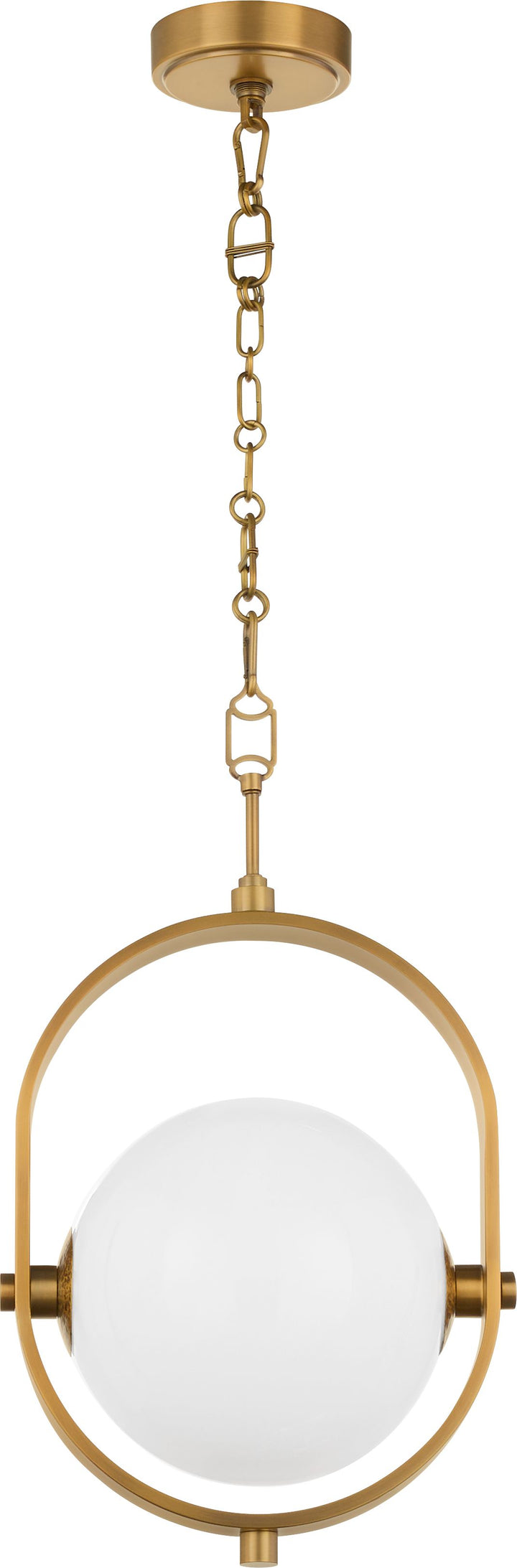 GOMA 1 Light 5CCT LED Pendant - Brushed Brass