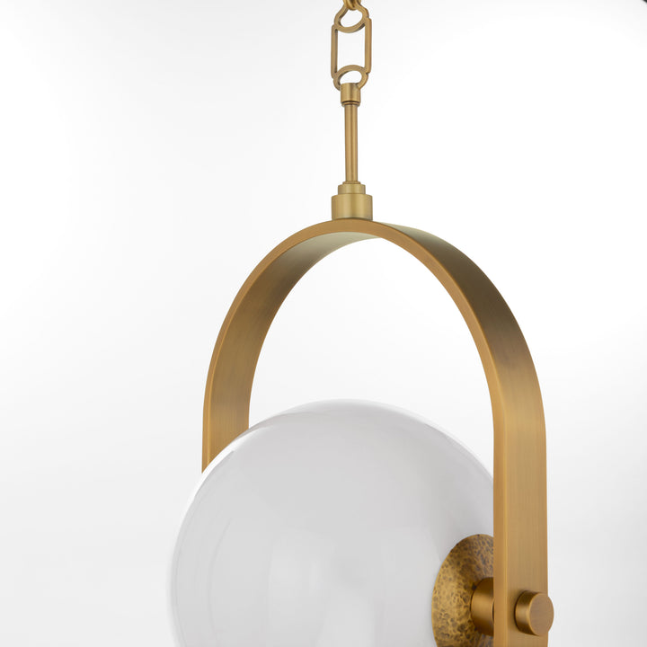 GOMA 1 Light 5CCT LED Pendant - Brushed Brass