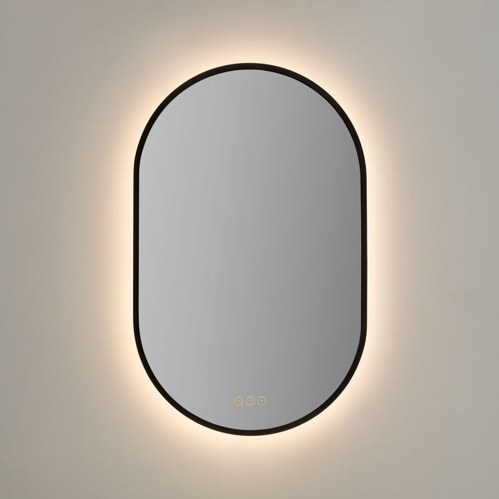 Pildora 20"X32" LED Mirror- Matte Black