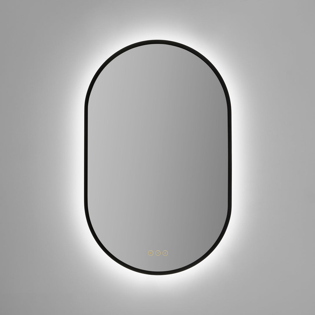 Pildora 20"X32" LED Mirror- Matte Black