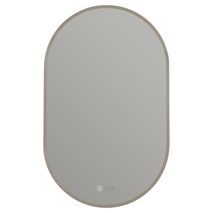 Pildora 20"X32" LED Mirror- Satin Nickel