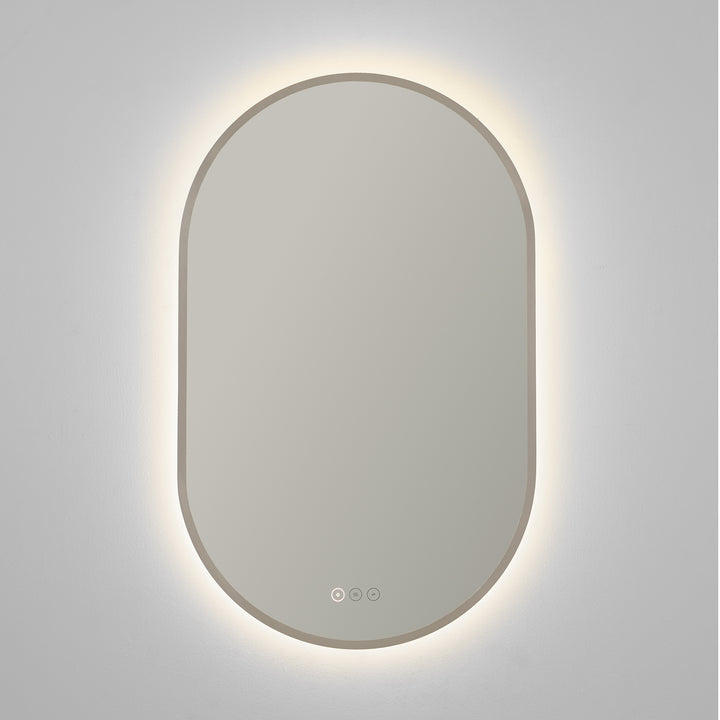 Pildora 20"X32" LED Mirror- Satin Nickel