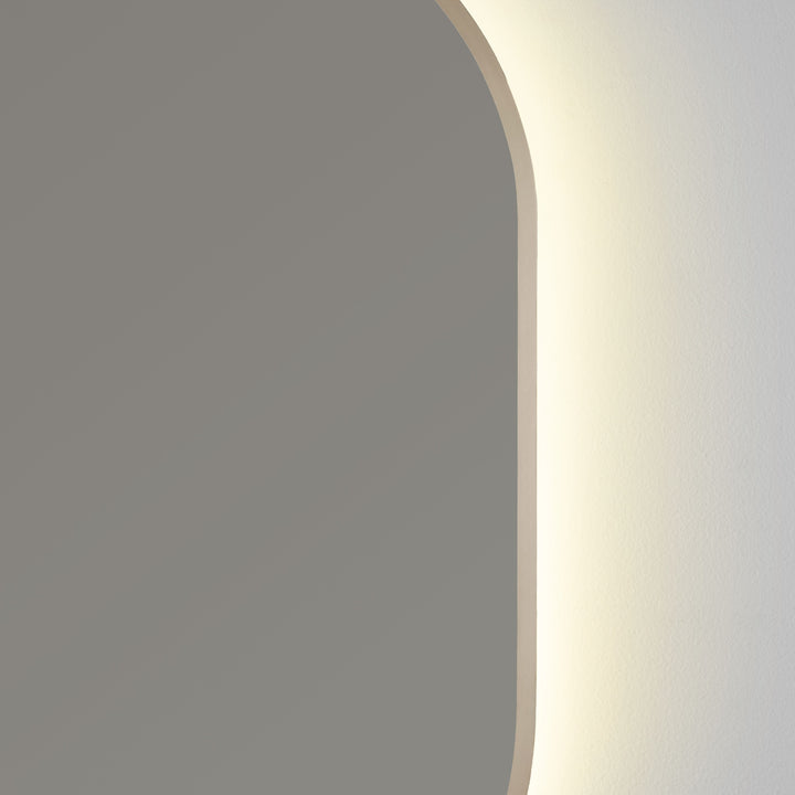 Pildora 20"X32" LED Mirror- Satin Nickel