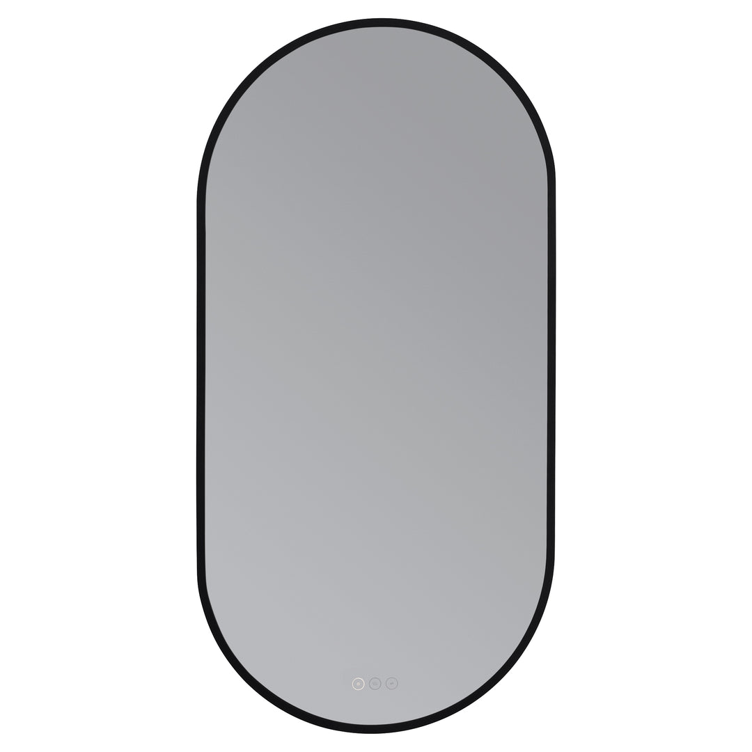 Pildora 21"X42" LED Mirror- Matte Black