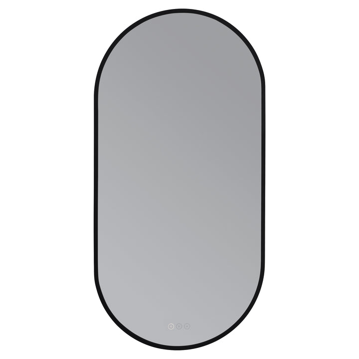 Pildora 21"X42" LED Mirror- Matte Black