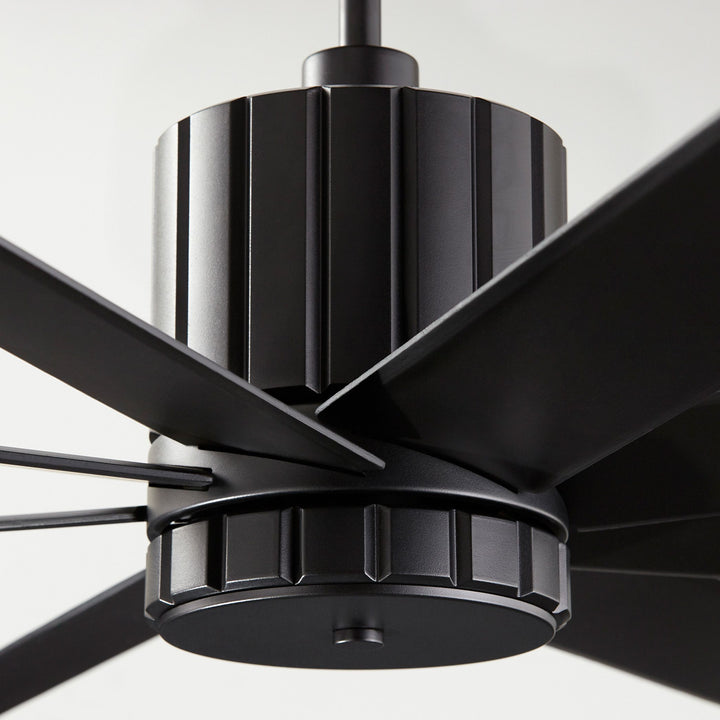 Proxima 72-in 8 Blade Black Transitional Ceiling Fan - Textured Black