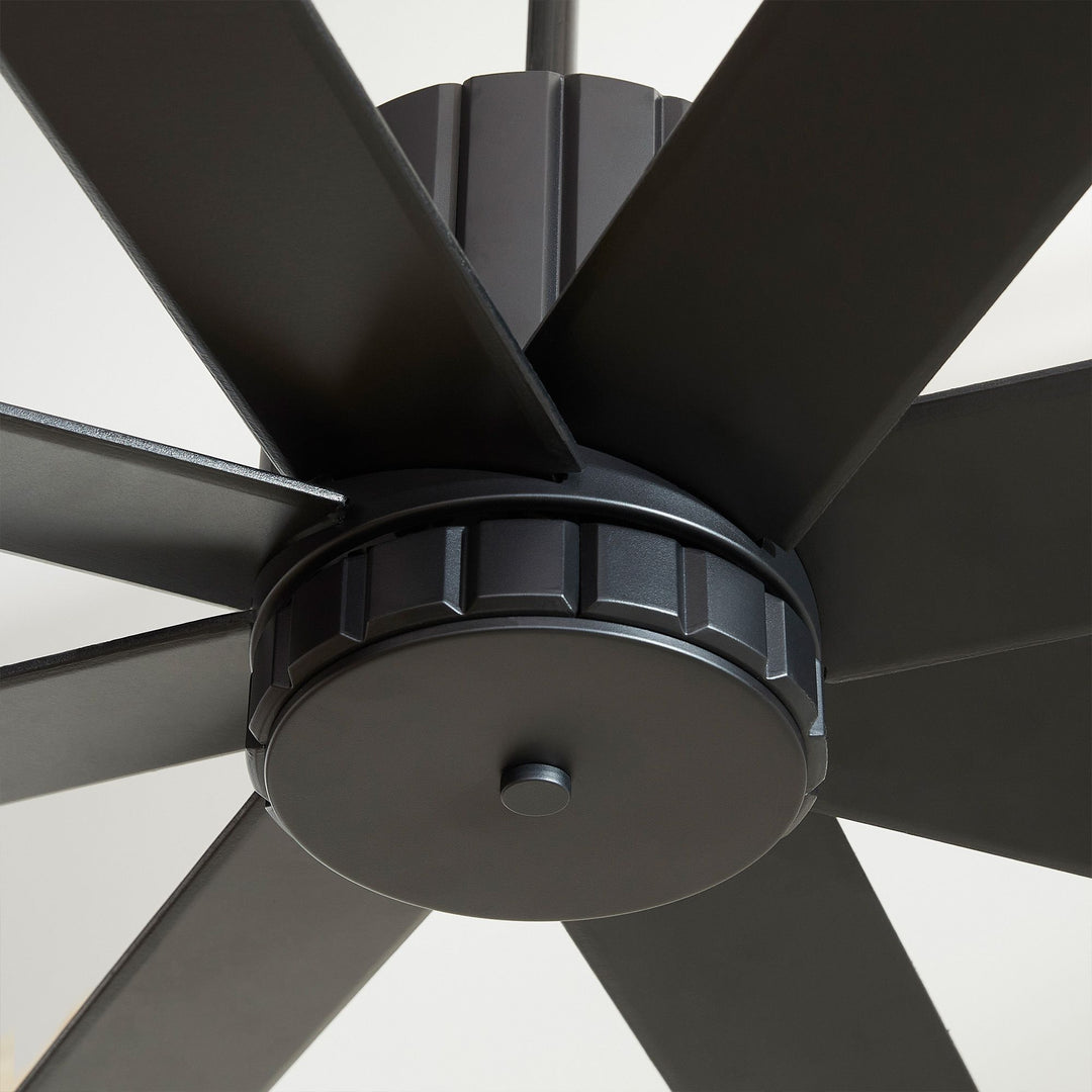 Proxima 72-in 8 Blade Black Transitional Ceiling Fan - Textured Black