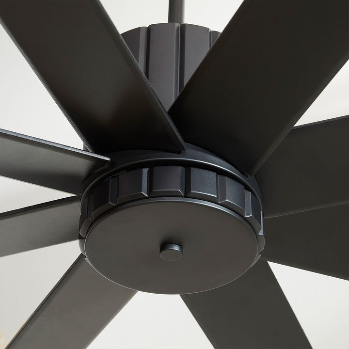 Proxima 72-in 8 Blade Black Transitional Ceiling Fan - Textured Black